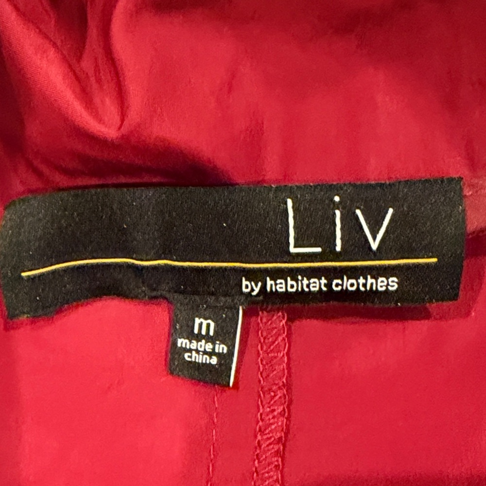 Liv by Habitat Burgundy Asymmetrical Jacket - Picture 4 of 6